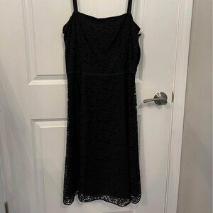Black Lace Dress - Ann Taylor - Size 10